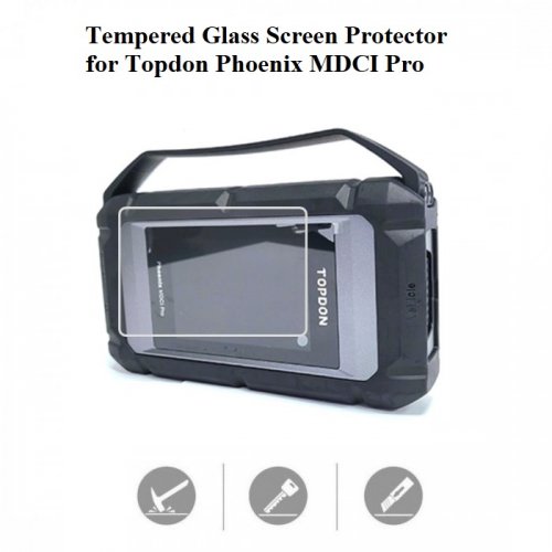 Tempered Glass Screen Protector for Topdon Phoenix MDCI PRO VCI